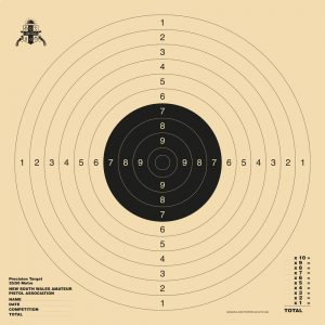 Precision Target 550x550