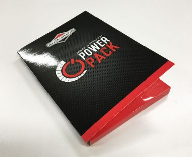 Glossy A4 corporate presentation folders