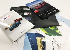 A4 size corporate presentation folders