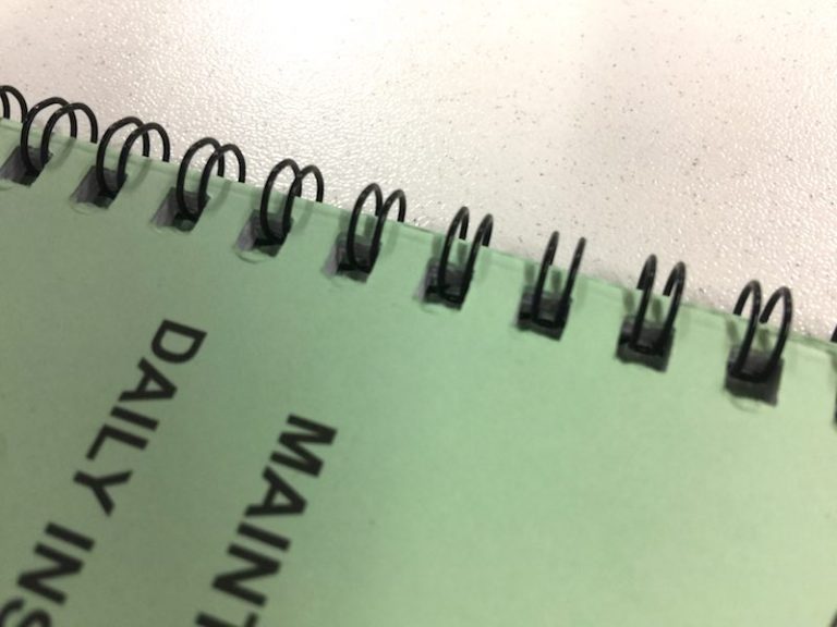 Spiral, Wiro, Plastic Comb BInding Chipping Norton Sydney Gowans