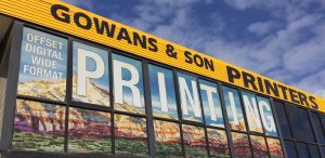 Perforated One Way Vision film graphics in Chipping Norton Sydney