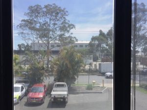 One Way Vision graphics view from inside