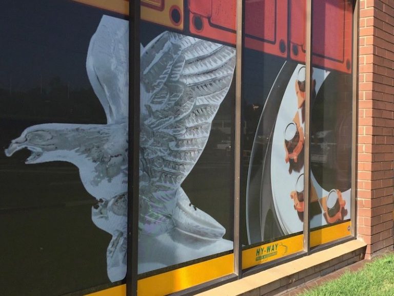 Perforated Window film decals Sydney | Gowans &amp; Son Printers