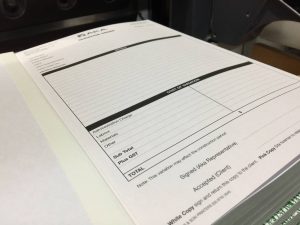 Carbonless docket books in Chipping Norton Sydney