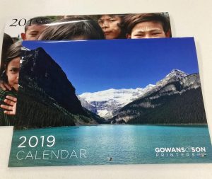 Custom printed promotional calendars Chipping Norton