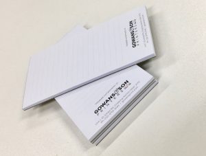 Handy notepads by Gowans & Son Printers, Sydney
