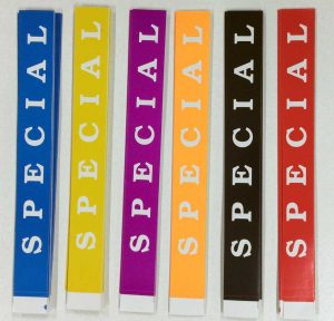 Fluorescent Stickers printed in Liverpool NSW