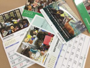 Saddle stitched calendars from Gowans & Son Chipping Norton