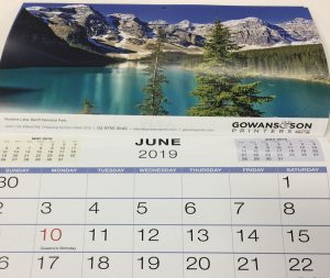 Saddle-stitched Calendar