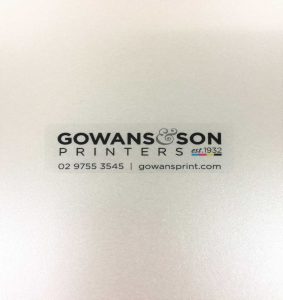 Clear Stickers from Printer in Chipping Norton Sydney