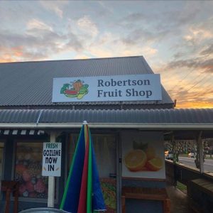 2400 x 600mm Alupanel sign for Robertson Fruit shop made in Liverpool NSW