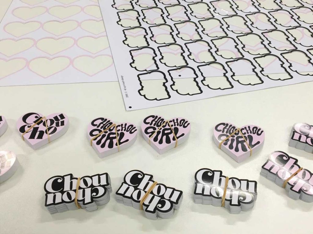 Contour Die-Cut Stickers