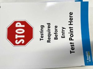 PPE Poster Sets for Southern Cross Care printing and fulfillment Chipping Norton Sydney