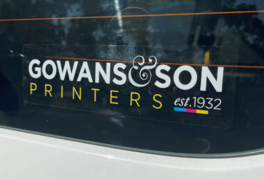 Clear Vinyl White Ink for Car Windscreen Stickers in Chipping Norton Sydney