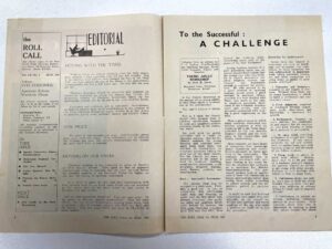 Printed magazine typical of the pre digital era