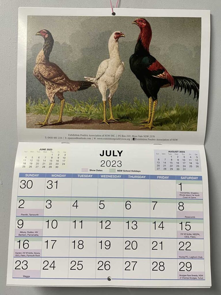 Custom Calendars printed Chipping Norton Sydney