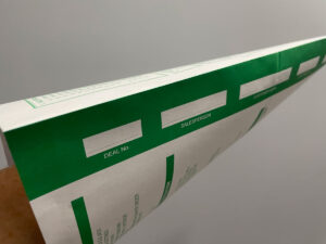 New and Used Vehicle Deal Envelopes Printed in Chipping Norton Sydney