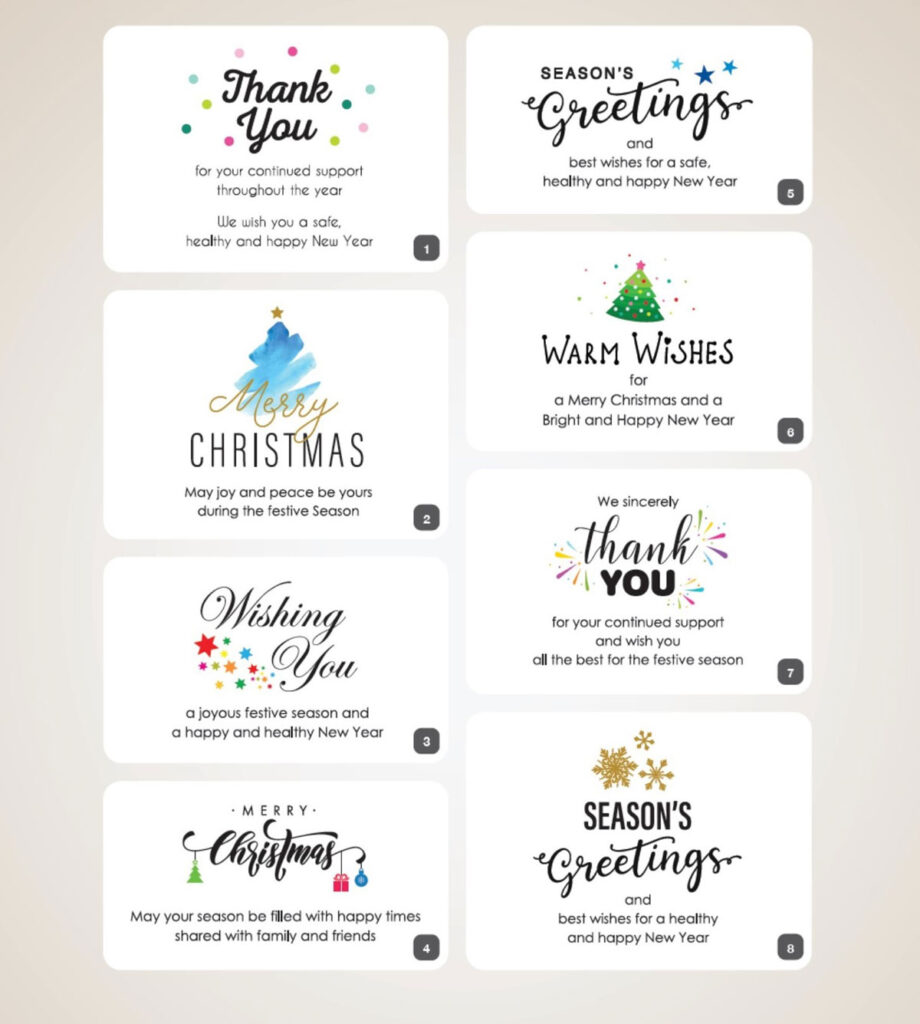 2023 Suggested Verses for your charity Chistmas Cards in Liverpool NSW