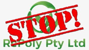 STOP REPOLY Plastic Waste Factory